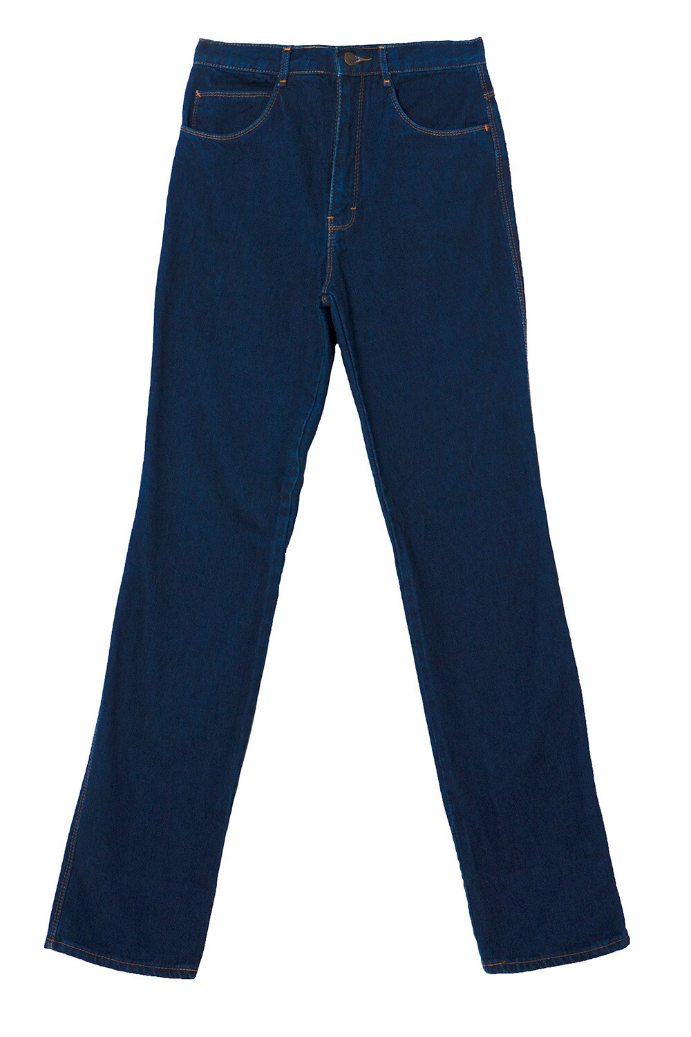 パンツ SAINT LAURENT skinny denims indigo Calça Jeans Vintage Yves Saint Laurent