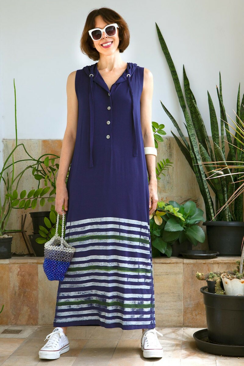 Vestido Navy MARIE CLAIRE