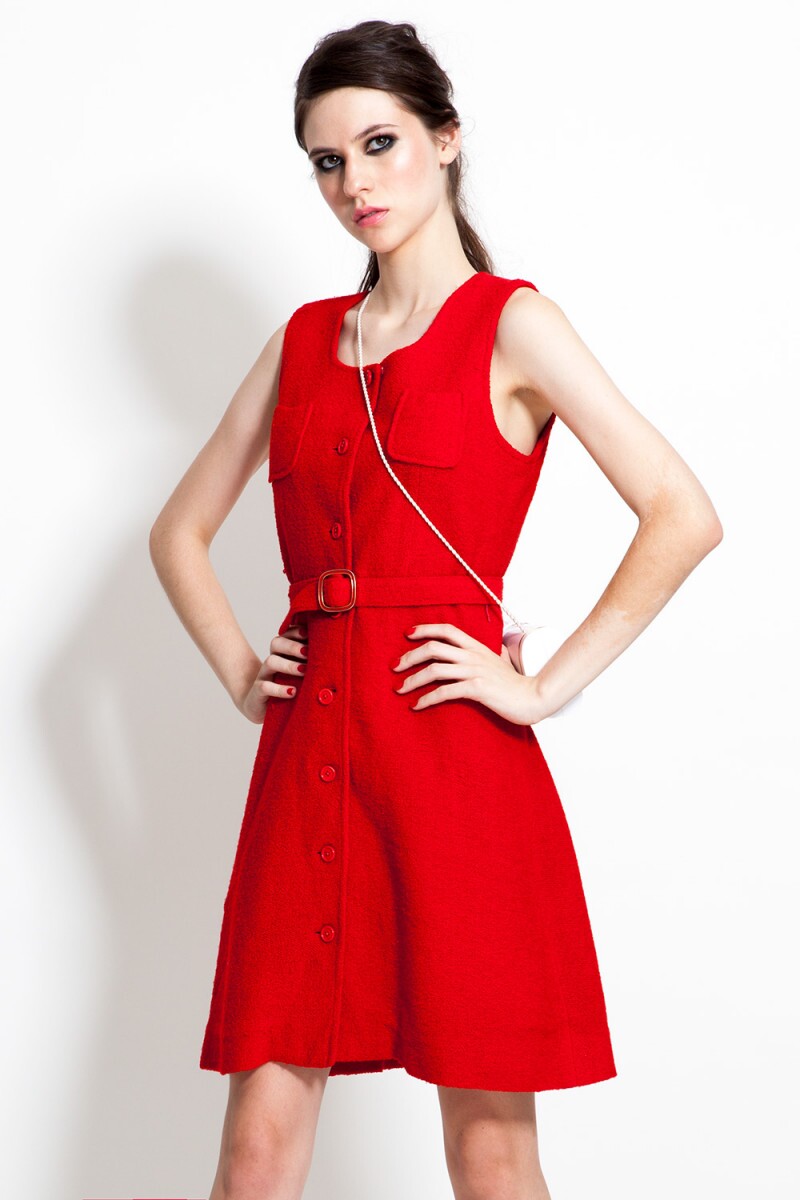 Vestido Vintage Rouge