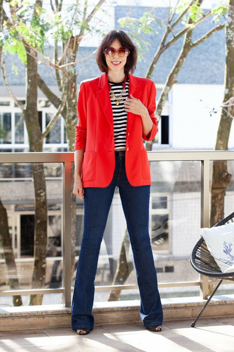 Blazer Vintage Red KORRIGAN (ESGOTADO)