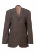 Blazer Vintage Xadrez Chic