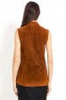 Colete Vintage Couro Chic