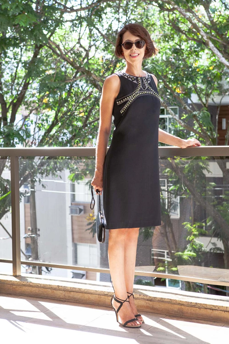 Vestido Vintage Quero Sair